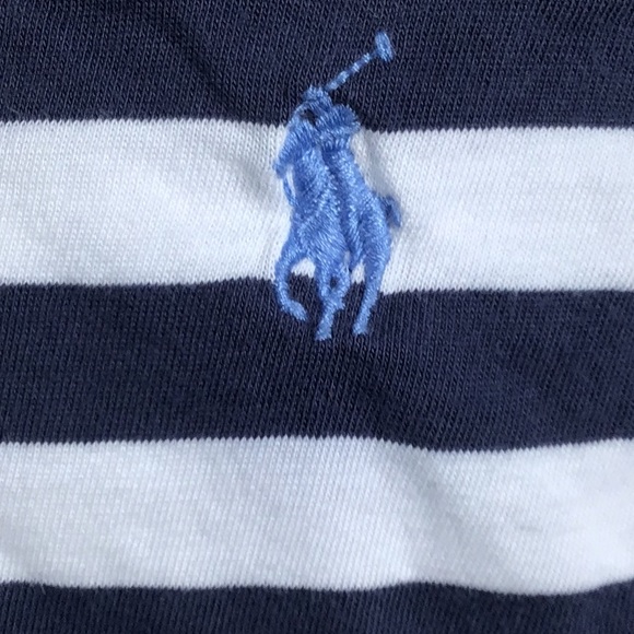🔅SALE🔅 Ralph Lauren Polo shirt, Classic Med. Blue/white with a breast pocket. - Picture 3 of 6